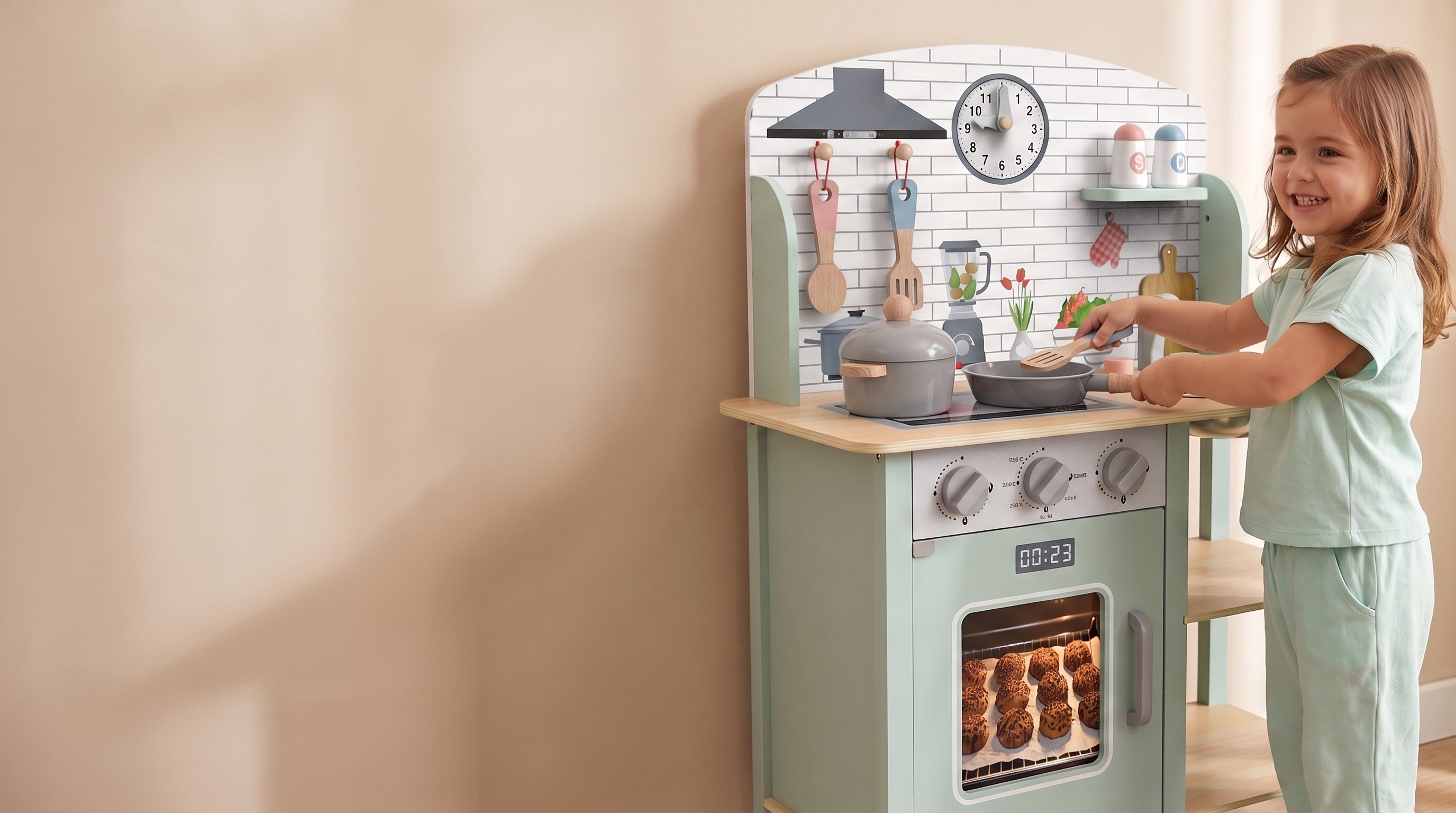 Su primera cocina, mil aventuras