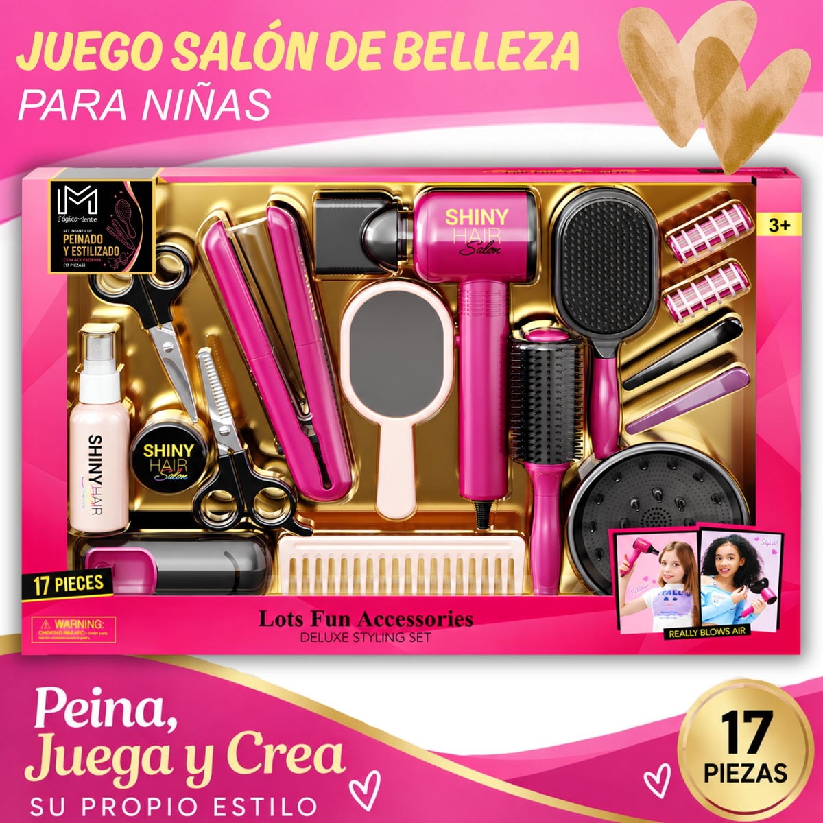 Juego de peinados salón de belleza para Niñas
