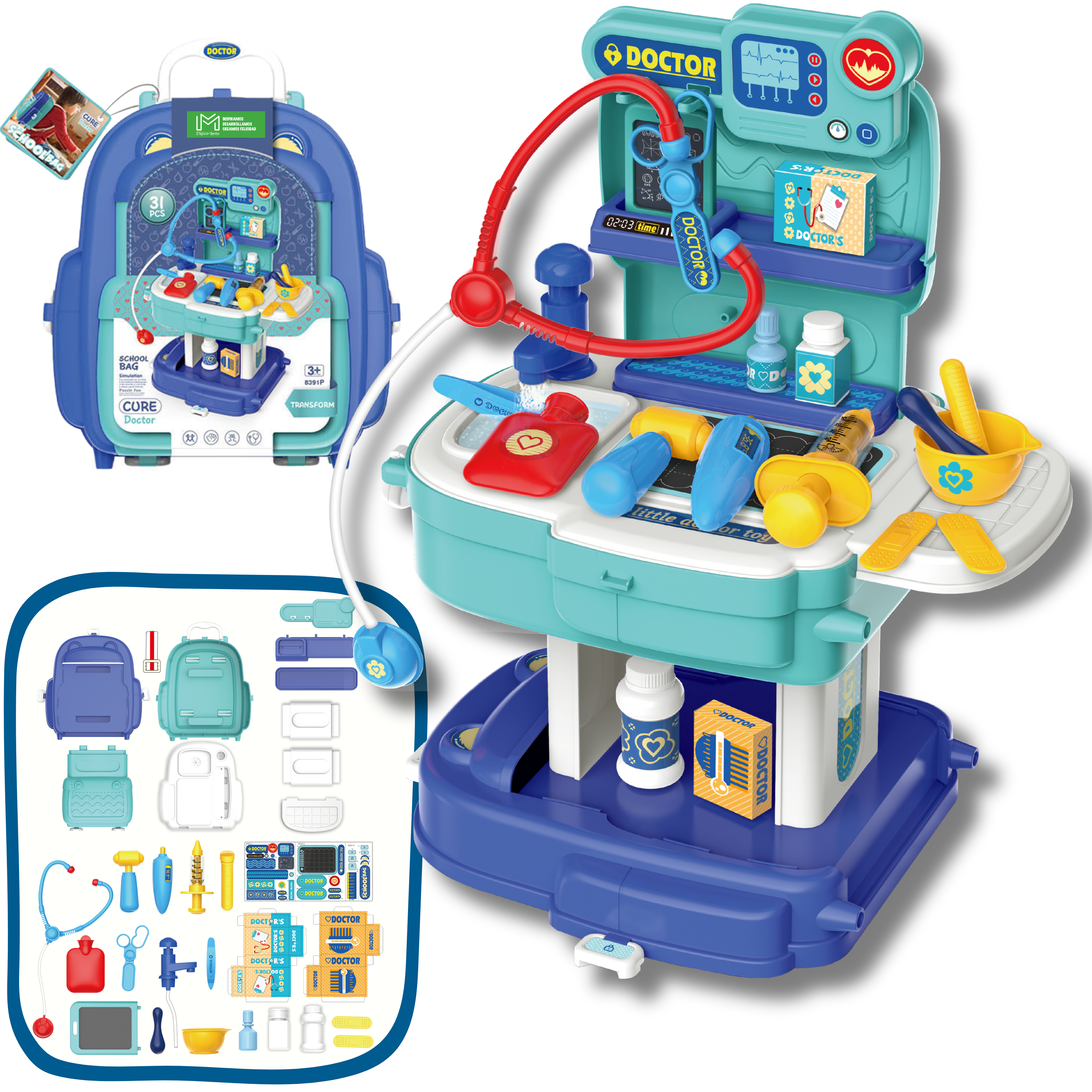 Mochila para Juego de Doctor
