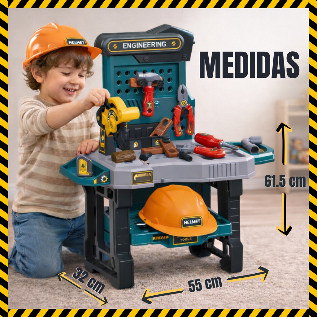 Mesa de Herramientas con Accesorios