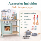 Cocina de Madera Infantil con Accesorios