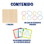 Geoplano de Madera para niños