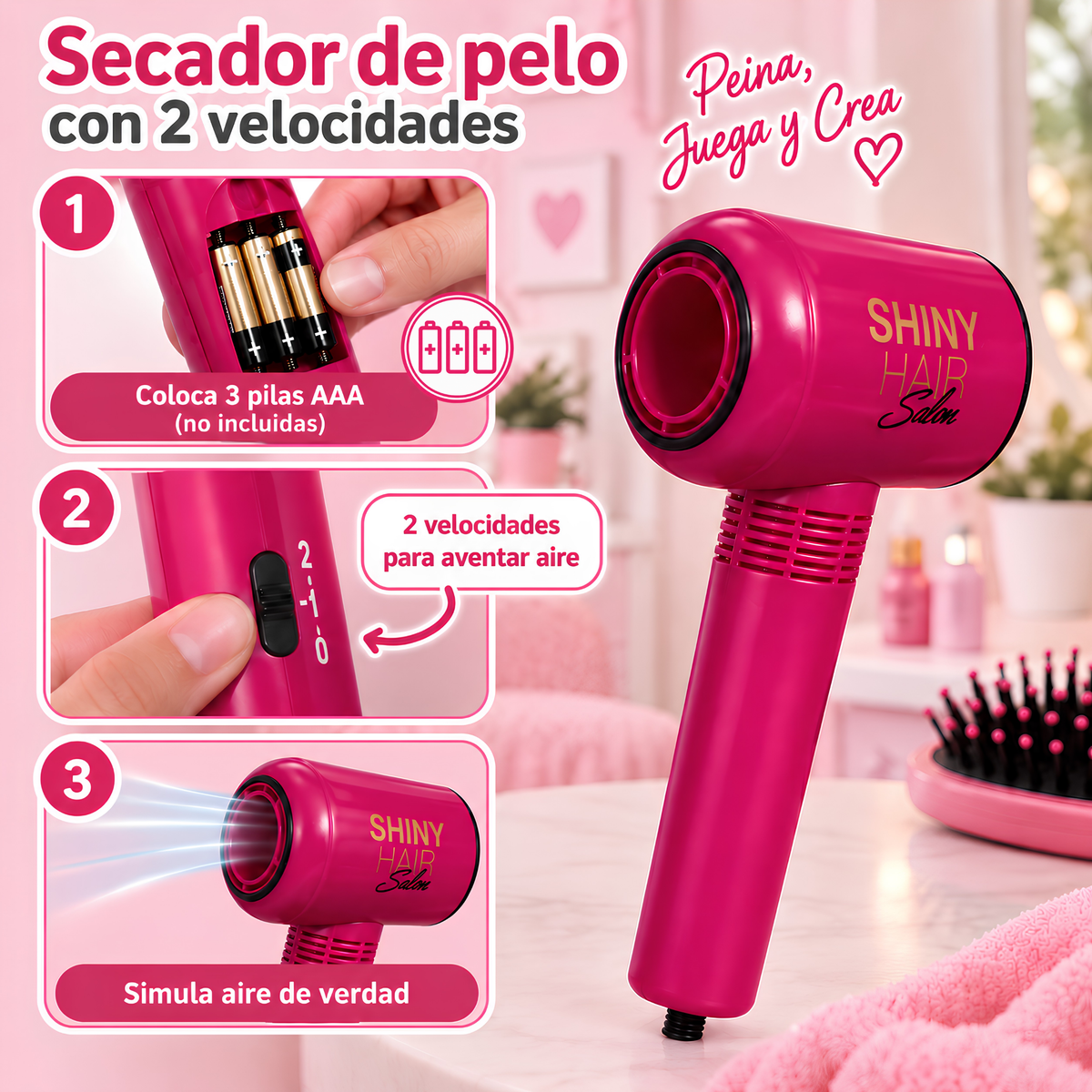Juego de peinados salón de belleza para Niñas