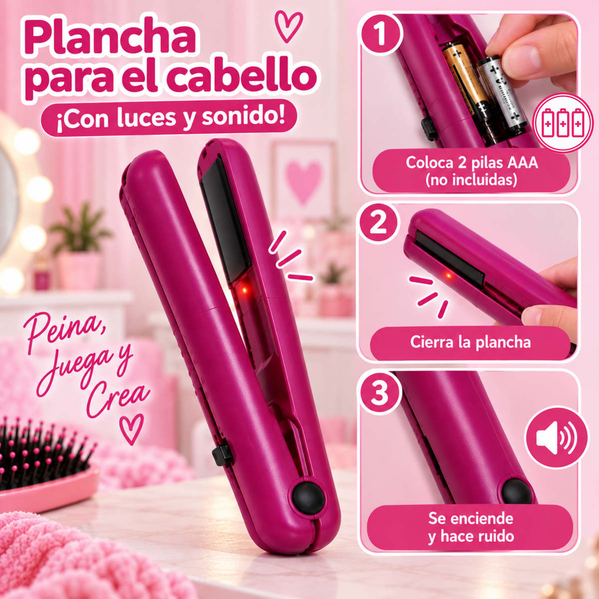 Juego de peinados salón de belleza para Niñas