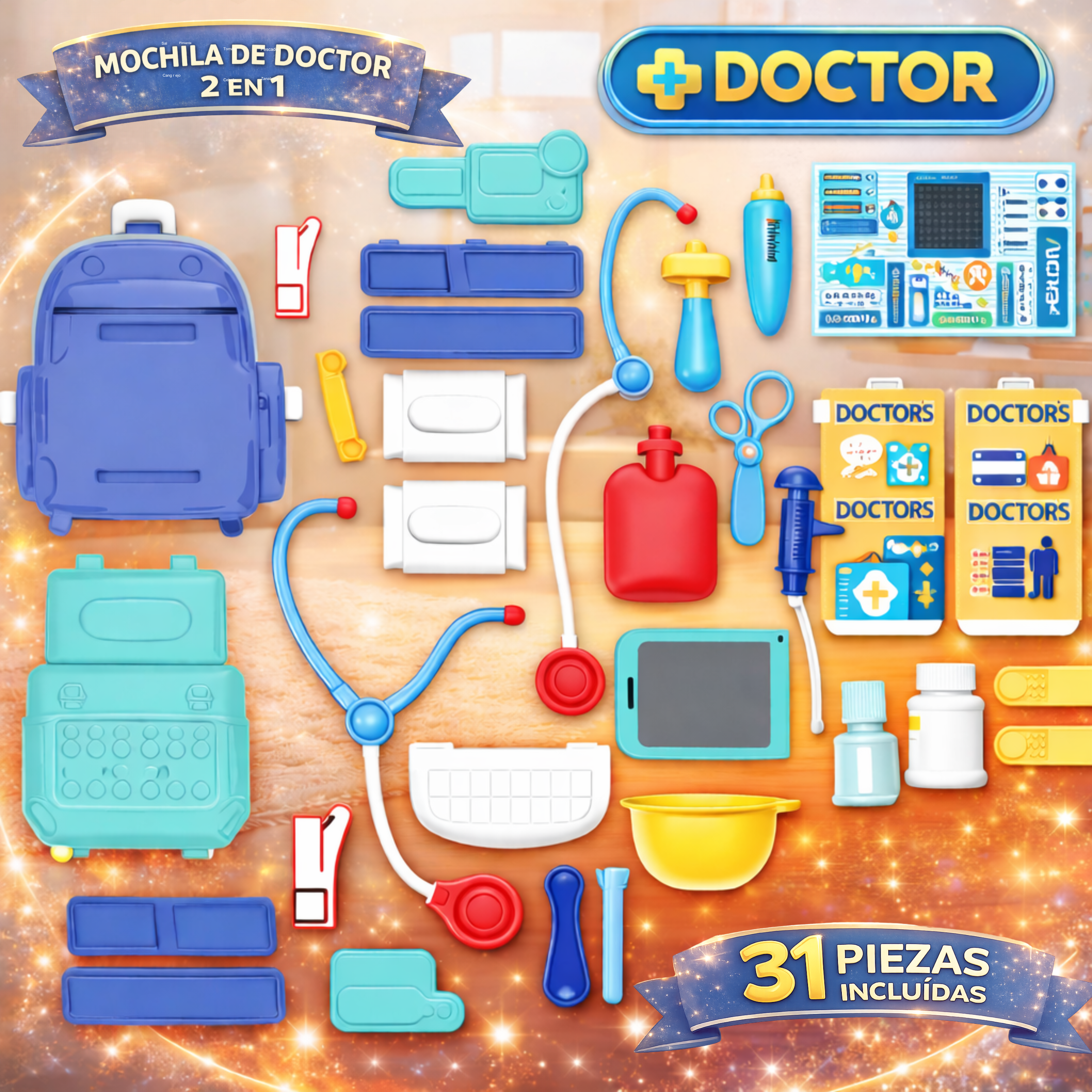 Mochila para Juego de Doctor