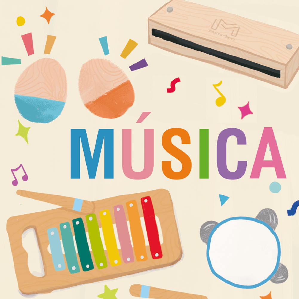 Juego de Instrumentos Musicales Montessori