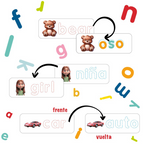 Juego de ortografía en Ingles y español