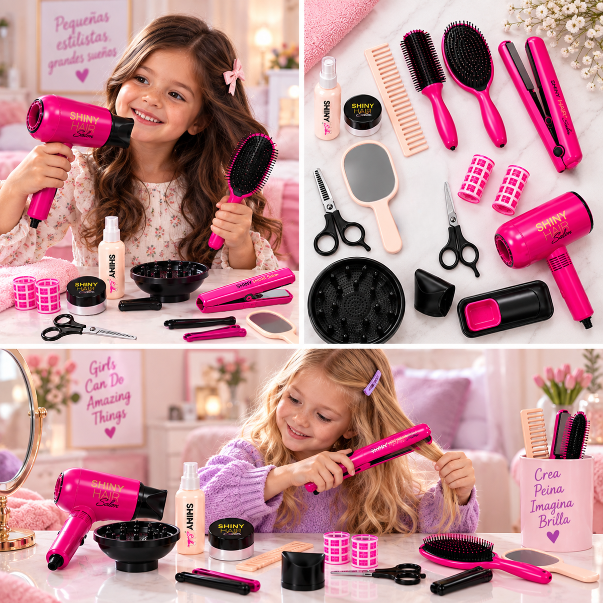 Juego de peinados salón de belleza para Niñas