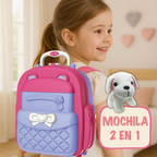 Mochila Veterinaria con Peluche