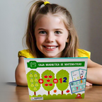 Juego de matemáticas con números y figuras