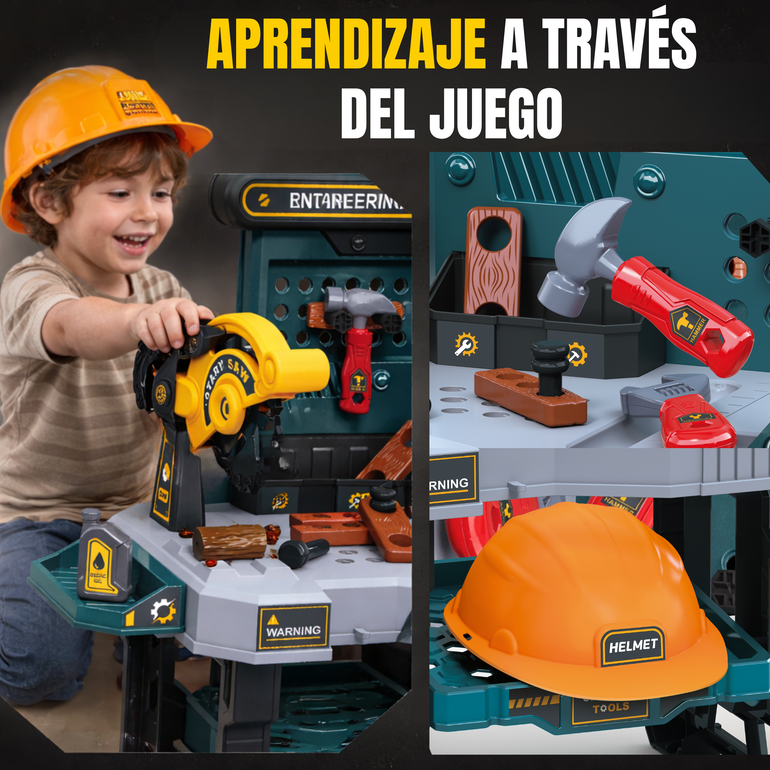 Mesa de Herramientas con Accesorios