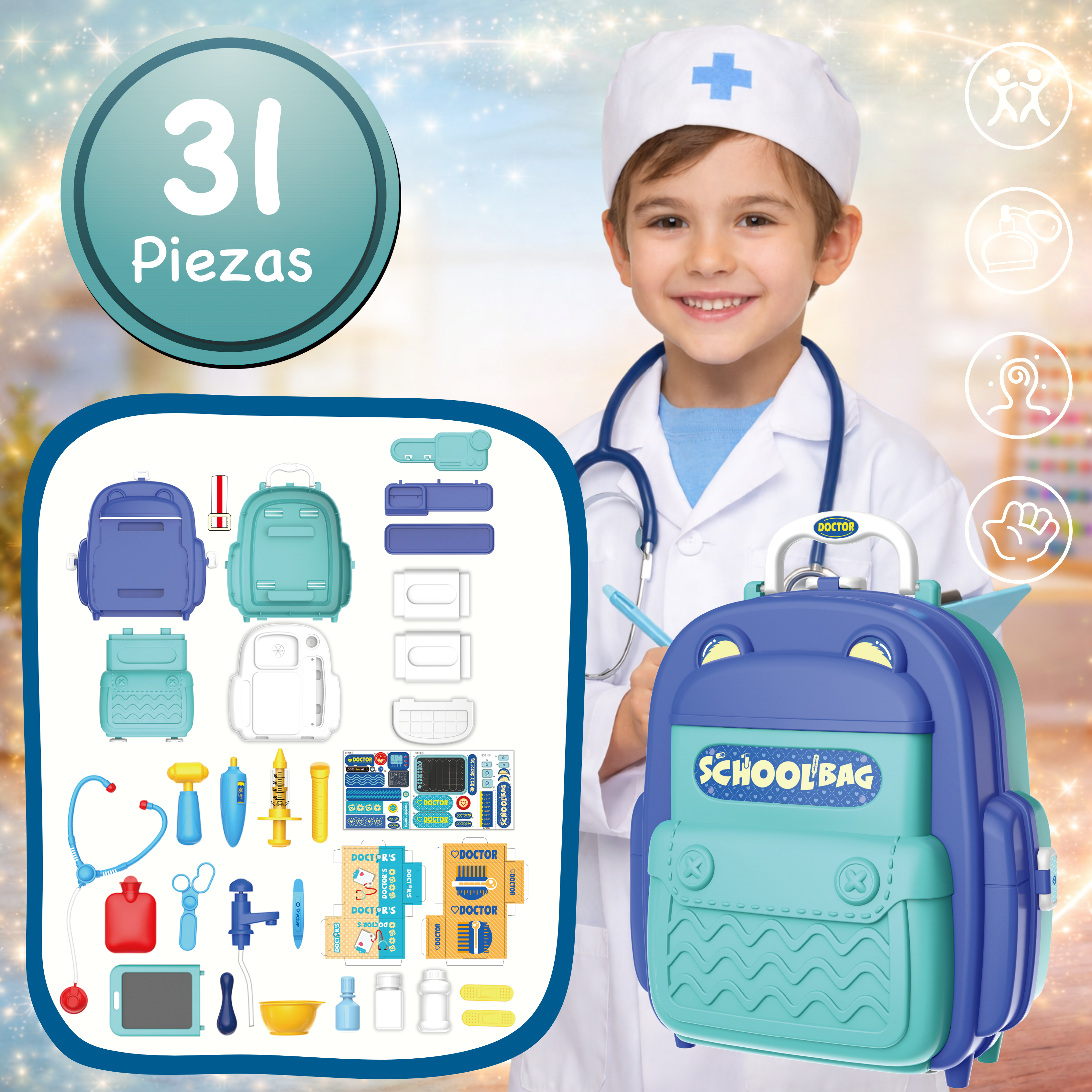 Mochila para Juego de Doctor