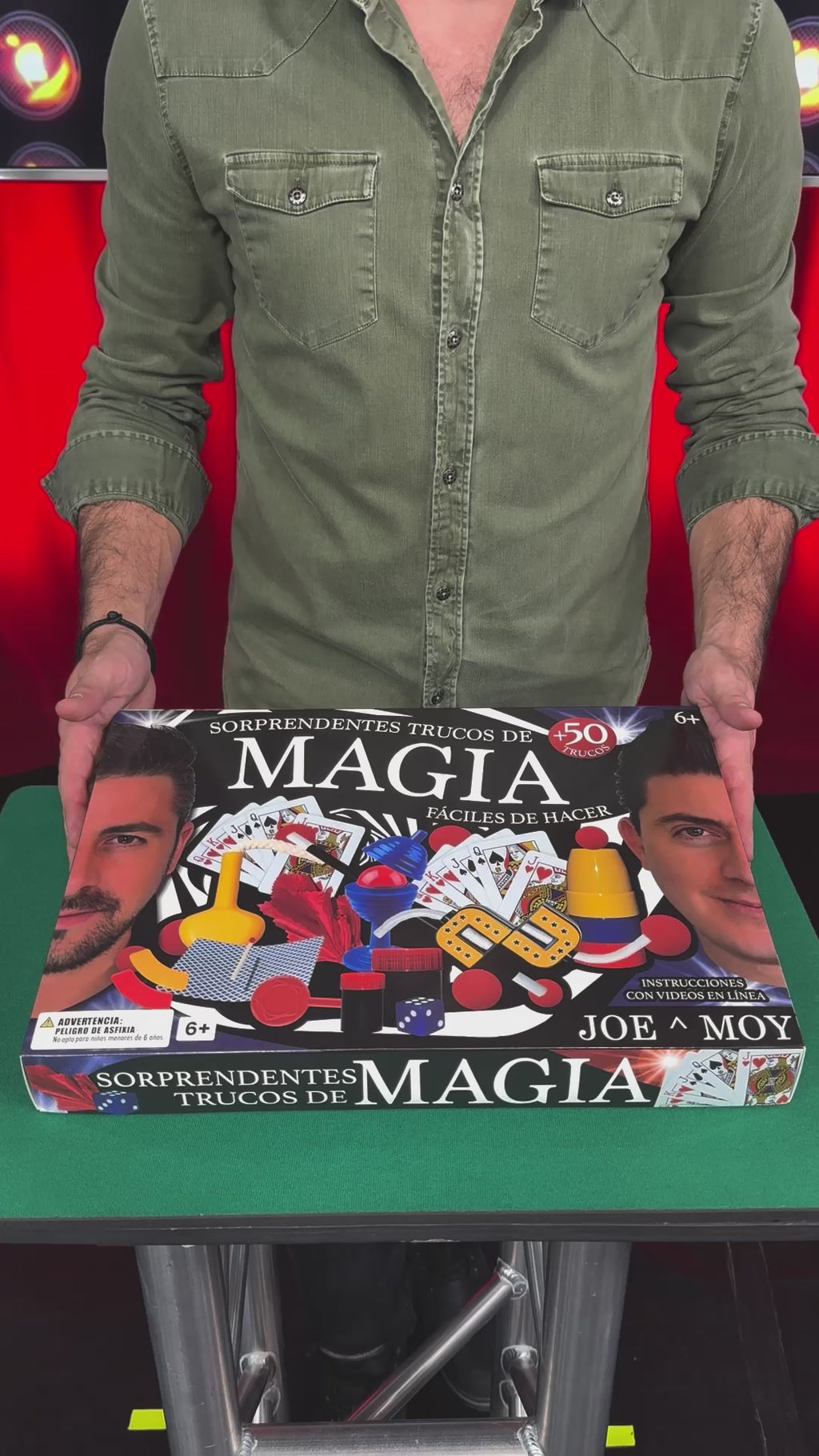 Juego de Magia para niños Joe y Moy