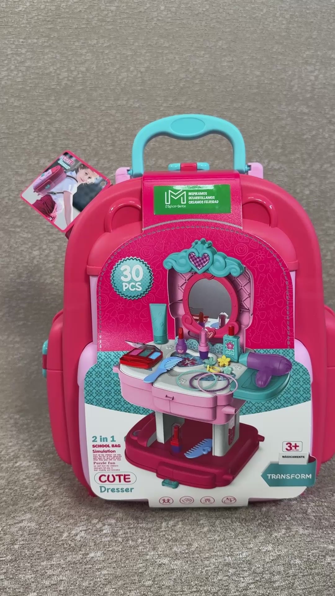 Mochila Tocador de Belleza para niñas
